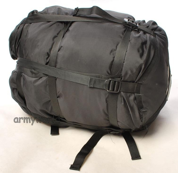 Worek Kompresyjny Nieprzemakalny US Army Stuff Sack Czarny Oryginał Demobil BDB