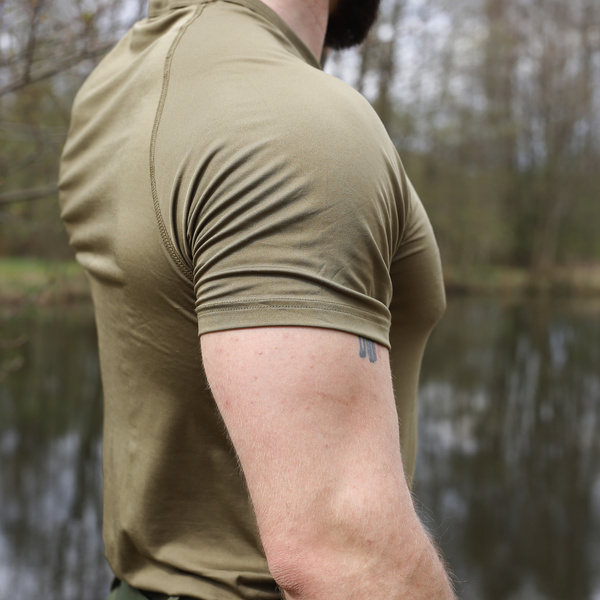 T-shirt Termoaktywny KPU Holenderski Olive Oryginał Demobil BDB