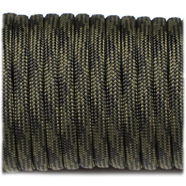 Linka Paracord 20 m Type IV 750 4,4 mm EDCX Black Forest 