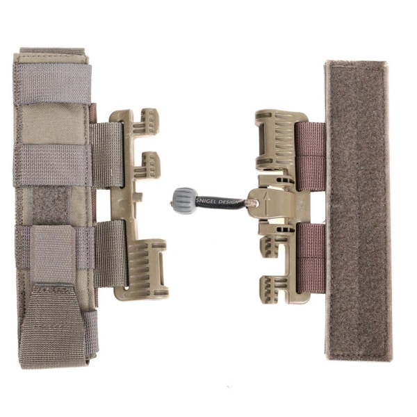 Panel Szybkowyczepny Squeeze Buckle Closure 1.0 Snigel Ral 7013 (86-02026A09-000)
