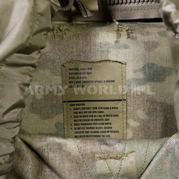 Plecak Wojskowy MOLLE 4000 Mountian OCP Oryginał Demobil BDB