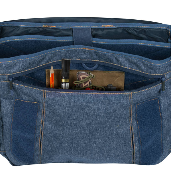 Urban Courier Bag Large Nylon Helikon-Tex Melange Blue (TB-UCL-NL-M2)