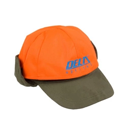 Two-Sided Hunting Cap Delta Olive-Bright Orange