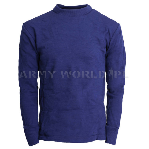 Dutch Shirt Wool Navy Blue Original Used