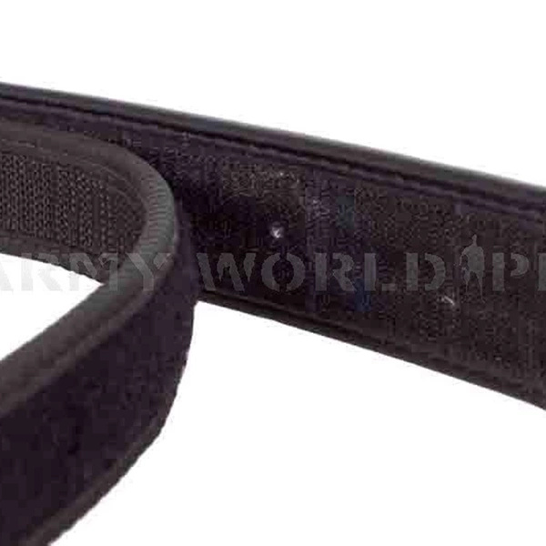 Military Synthetic Leather Tactical Belt Dutch Army Black New