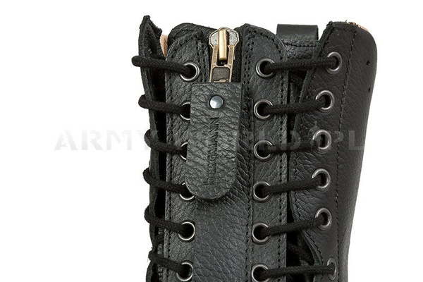 Buty Ochronne Pilota BERGMANN Bundeswehr Czarne Oryginał Demobil DB