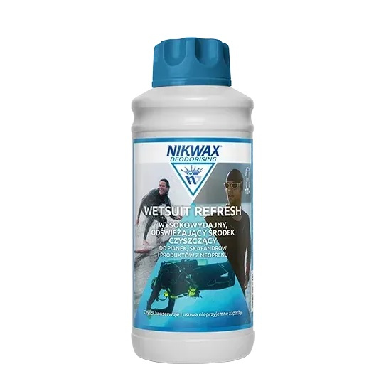 Płyn Do Czyszczenia Pianek i Neoprenu Wetsuit Refresh Nikwax 1000 ml