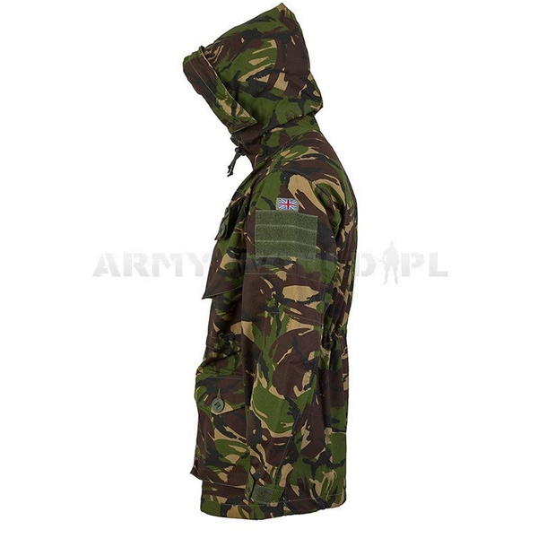 Kurtka Parka Wojskowa Brytyjska SMOCK Windproof DPM Woodland Oryginał Demobil DB