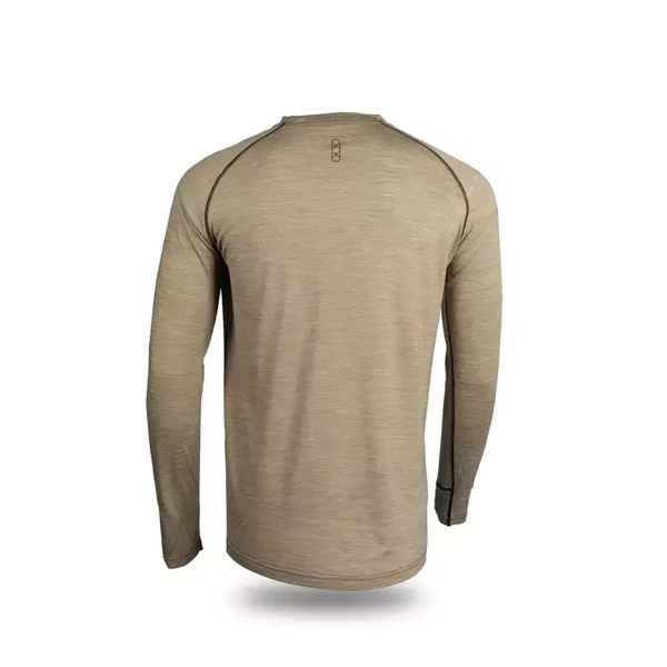 Men's Baselayer Long Sleeve Shirt Selway Merino Eberslestock Dry Earth (SCES)