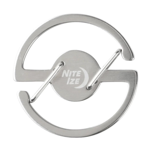 Karabinek Na Klucze Medallion Key Carabiner Stalowy Nite Ize Srebrny (MKC-11-R3)