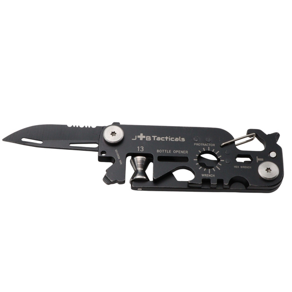 Multitool JB-09 17w1 + Etui JB Tacticals Czarny