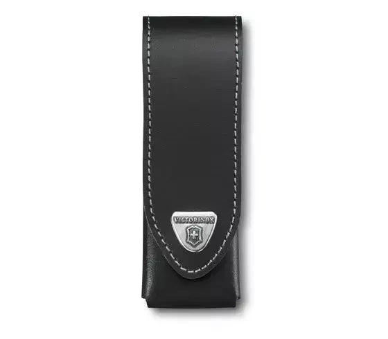 Leather Knive Pouch 120 mm 2-4 Layers Victorinox Black (4.0523.3)