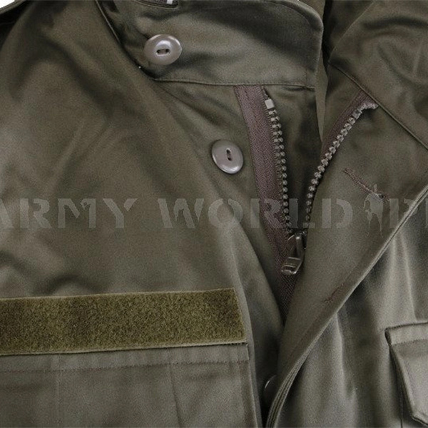 Military Austrian Jacket Oliv Original New - Set 5 Pieces