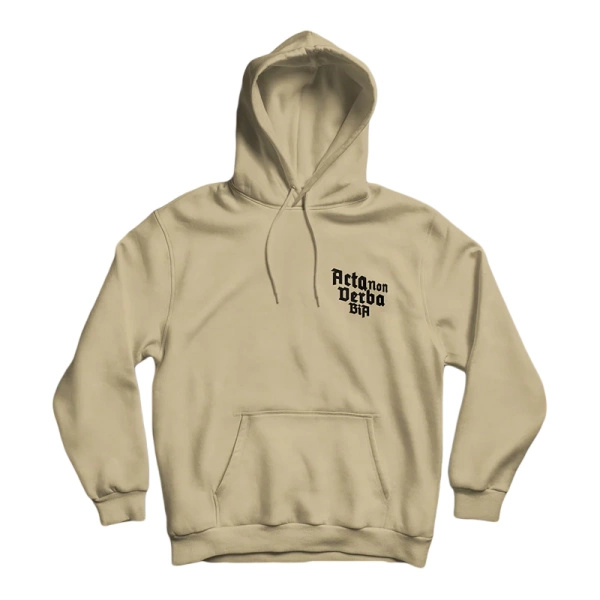 Bluza Hoodie Acta Non Verba Brothers In Arms Sand