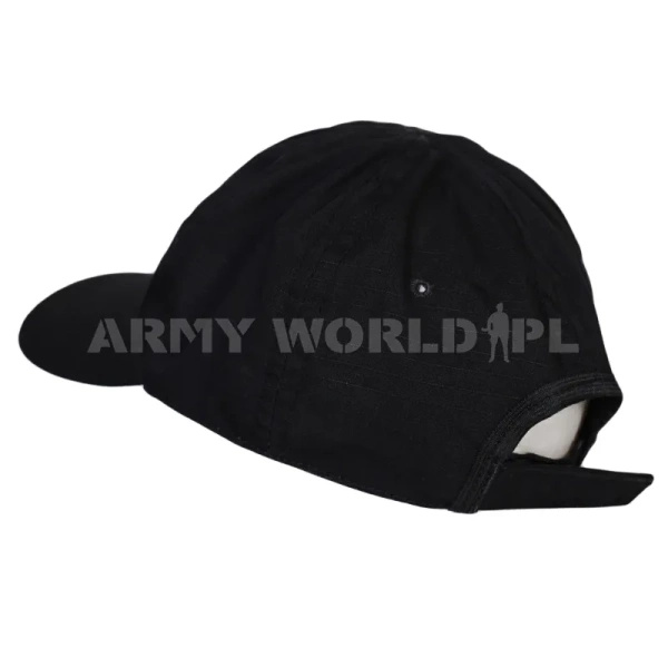 Czapka Baseball Z Daszkiem ATMAR Czarna 