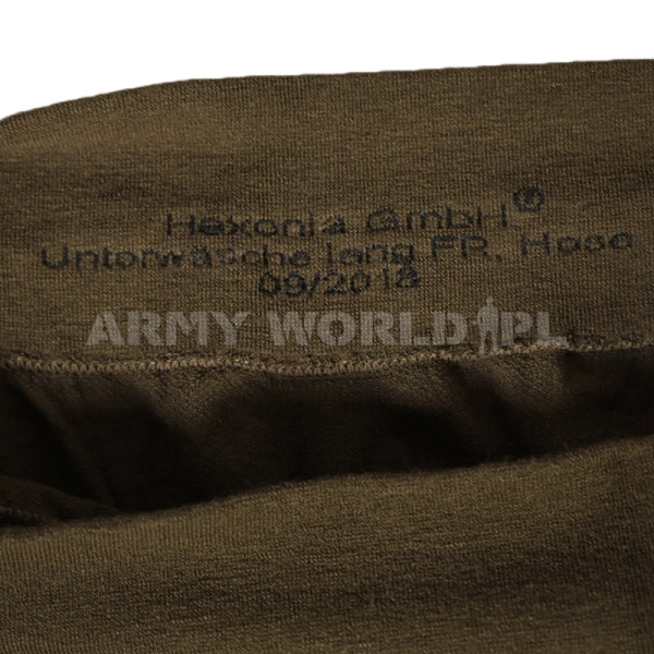 Kalesony Termoaktywne Bundeshwehr Hexonia Brązowe Oryginał Demobil BDB