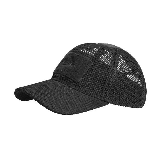 Baseball Cap MESH Helikon-Tex Black (CZ-BBM-PO-01)