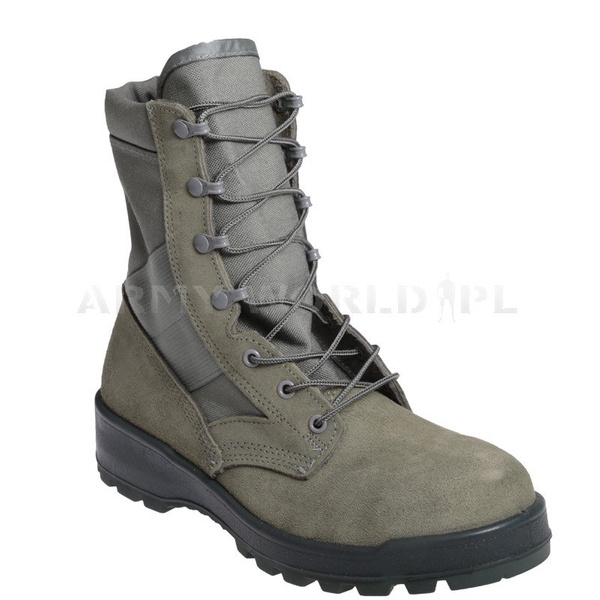 US Army Hot Weather Steel Toe Boot UPCW AF Thorogood Sage Original New