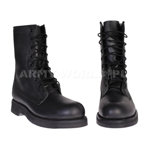 Buty Skórzane Wojskowe Addison US Army M2 Czarne Oryginał Nowe