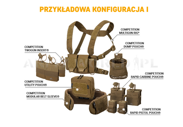 Cometition MultiGun Rig® Vest Helikon-Tex Olive Green (KK-CMR-CD-02)