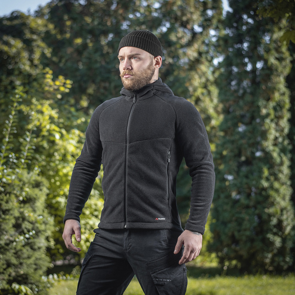 Bluza Polarowa Sprint Fleece Polartec M-Tac Czarna (20485002)