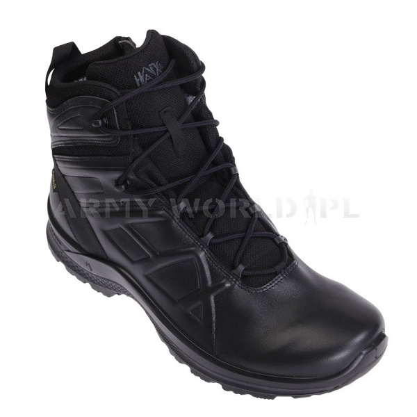 Buty Taktyczne Haix Black Eagle Tactical 2.0 T  Z Bocznym Zamkiem MID Czarne Nowe II Gatunek