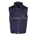 Bezrękawnik Vest Ziegler's Z Kieszeniami Granatowy Używany BDB