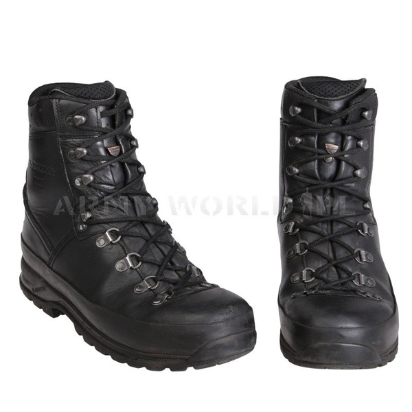 Buty LOWA Bundeswehr PATROL BOOT Czarne Oryginał Demobil DB