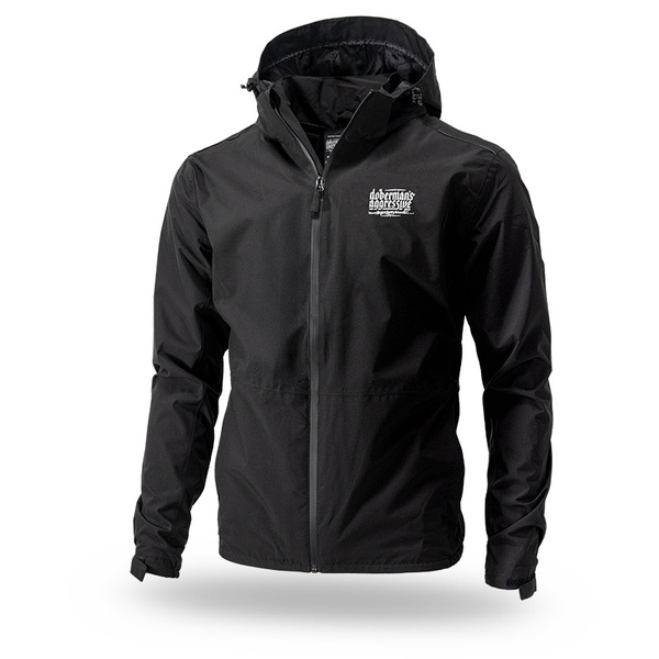 Kurtka Windbreaker Doberman's Aggressive Czarna (KU09)