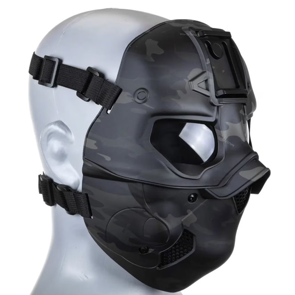 Maska Ochronna Tactical Mask Wosport Multicam Black (WSP-28-039791)