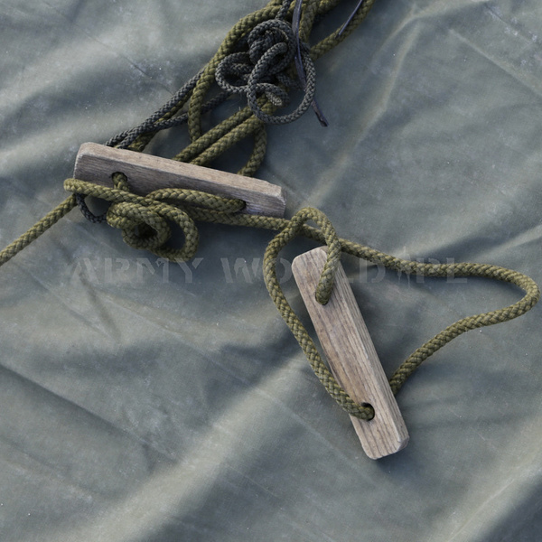 Czasza Namiotu Wojskowa Holenderska Łukowa TentDoek Oryginał Demobil BDB