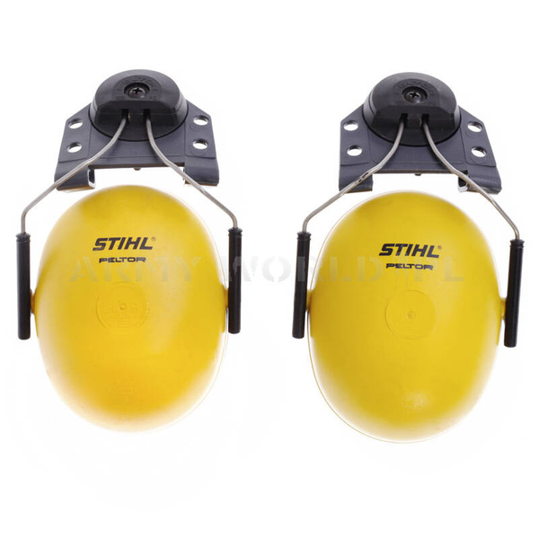Ochronniki Słuchu Nahełmowe Stihl Peltor Oryginał Demobil BDB