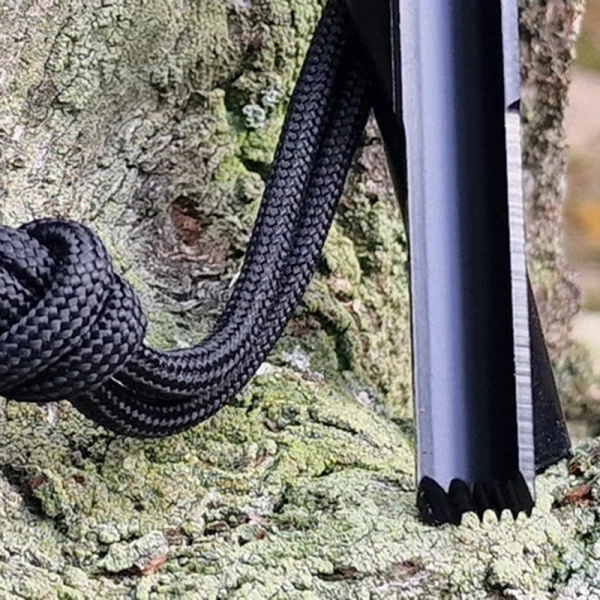 Krzesiwo XL Hardy Bushmen Czarne (BU FSXLHA)