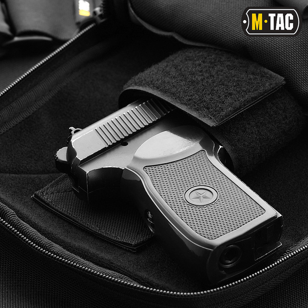 Torba Na Ramię Typu Kabura Elite Gen.IV Z Rzepem M-Tac Czarna (10042702)