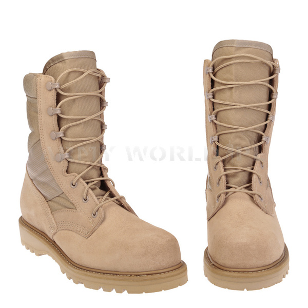 Buty Wojskowe US Army Hot Weather Steel Toe Boot UPCW Thorogood Desert Oryginał Nowe 