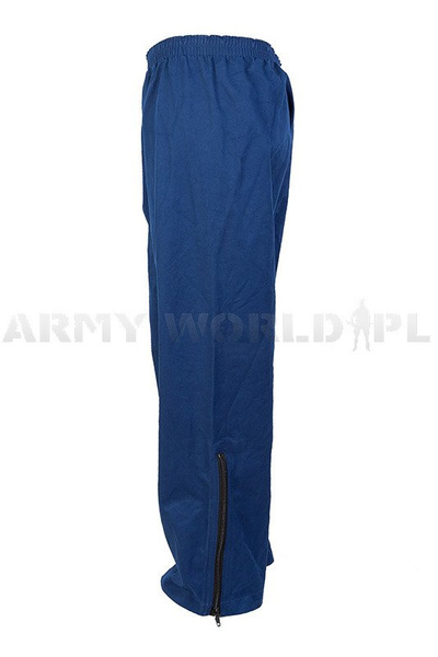 Spodnie Holenderskie SEYNTEX Gore-Tex Granatowe Oryginał Demobil DB