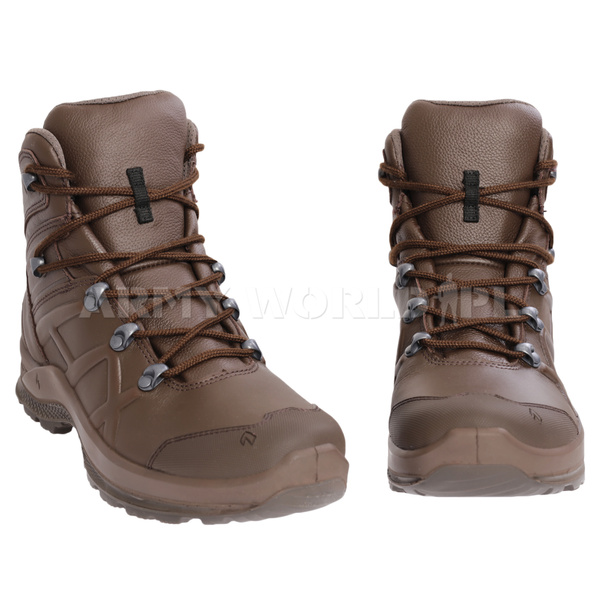 Buty Wojskowe Duńskie Haix Combat Boots Light Mid Brąz Nowe II Gatunek  