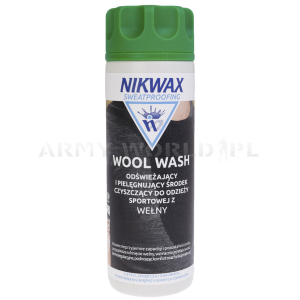 Płyn Do Prania Tkanin Wełnianych Wool Wash Nikwax 300 ml