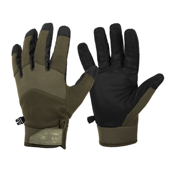 Winter Tactical Gloves Helikon-Tex IDW Mk2 Olive Green / Black (RK-ID2-NE-0201B)
