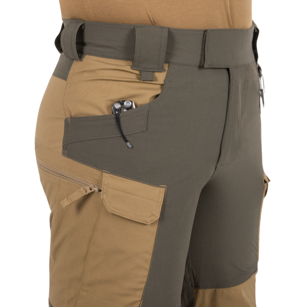 Trousers Helikon-Tex HOP Hybrid Outback Pants DuraCanvas® Taiga Green (SP-HOP-DC-09)