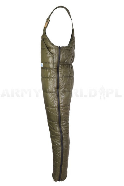 Warmed Trousers With Braces Mountain Olive Original Used