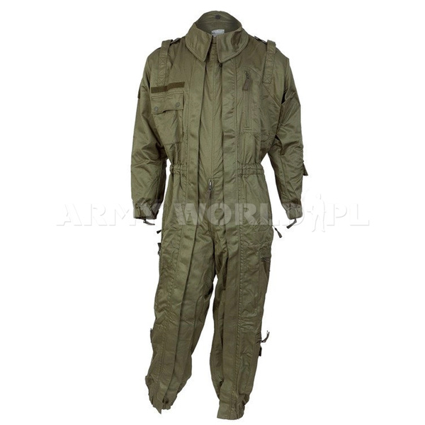 Dutch Military Suit Overalls SWAT Type Nomex Olive Genuine Military Surplus Used