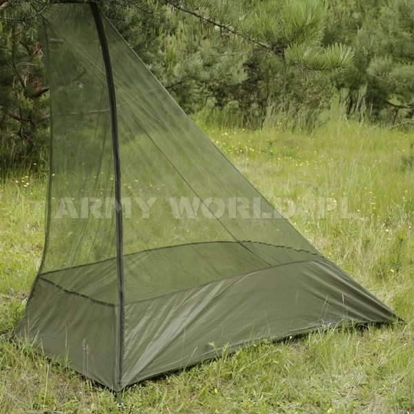 Moskitiera Wojskowa Holenderska Polowa Olive Oryginał Demobil BDB