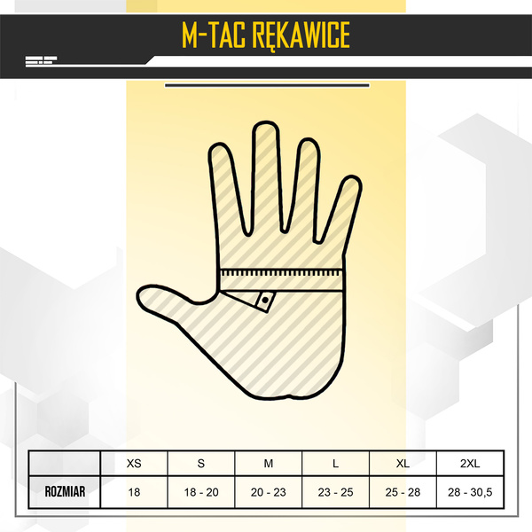 Rękawice Winter Soft Shell M-Tac Czarrne (90010002)