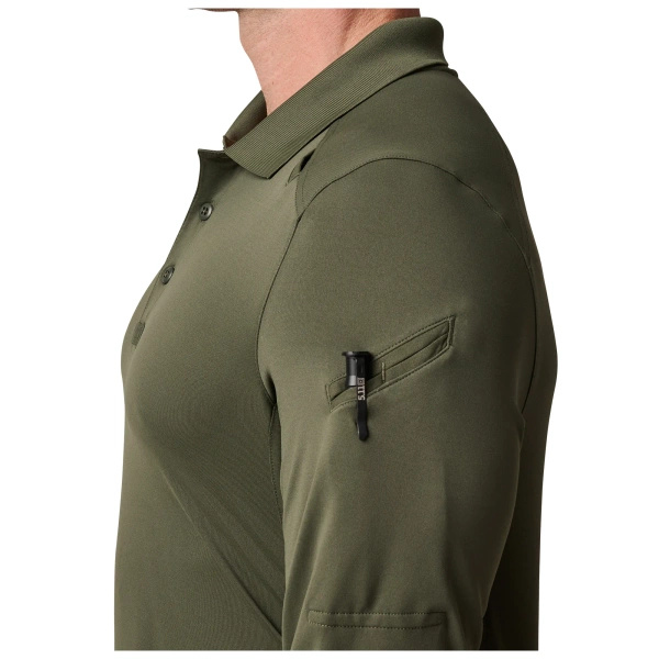 Koszulka Polo Helios Z Długim Rękawem 5.11 TDU Green (42022)