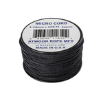 MICRO Cord (125ft) Atwood Rope MFG Black (CD-MC1-NL-01)