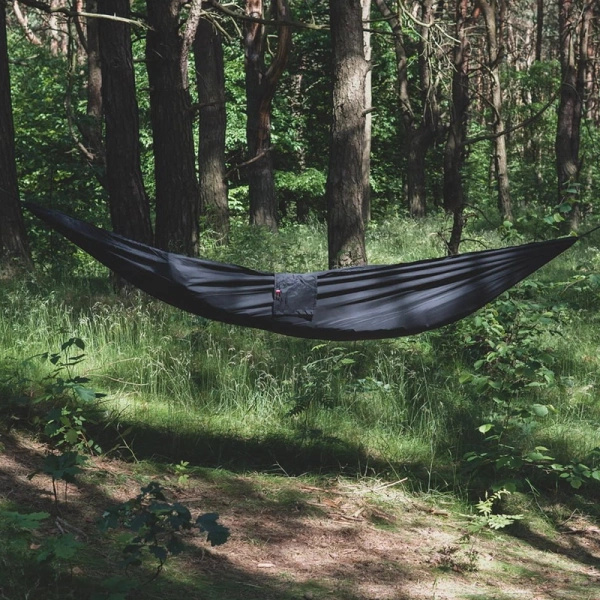 Hamak Lekki Turystyczny Ważka V2 TigerWood Czarny