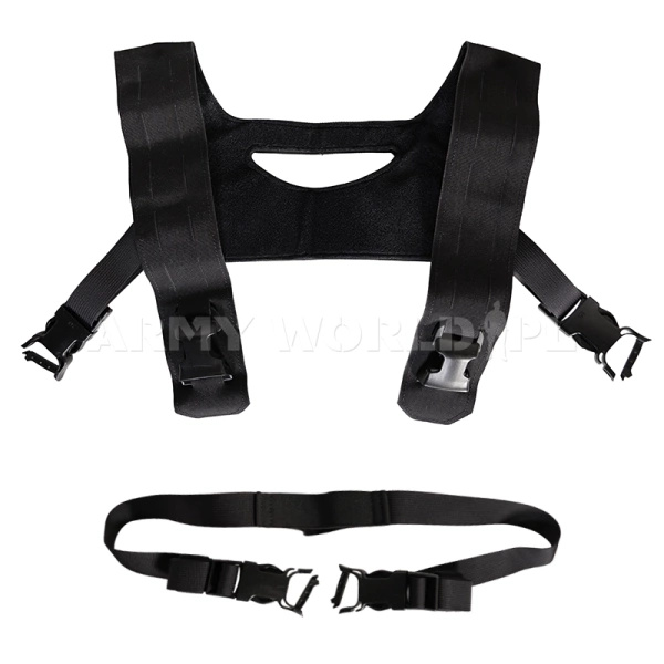 Szelki Taktyczne Typ “H” Do Chest Rig Combat Lab Czarne