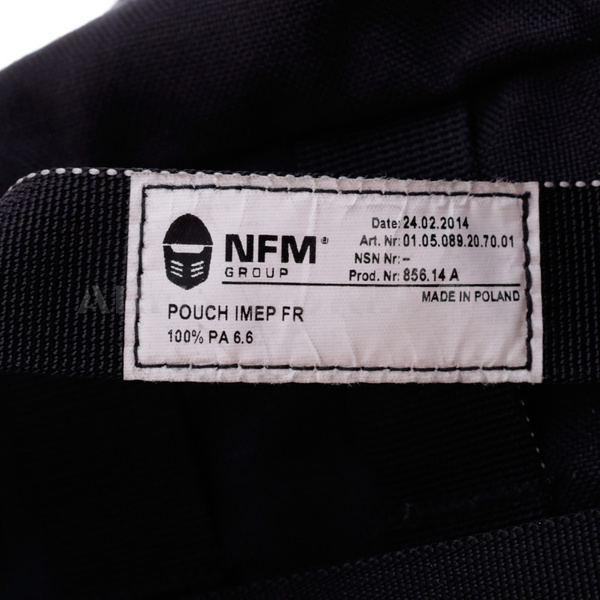 Apteczka NFM Group IMEP FR Czarna Oryginał Demobil II Gatunek