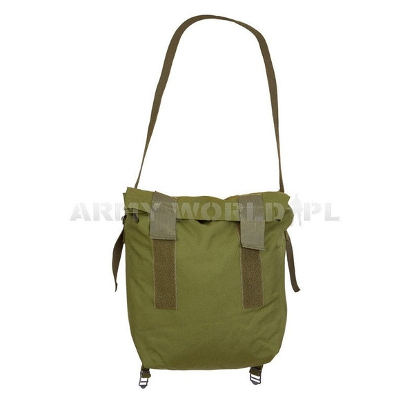 Shoulder Bag Respirator Haversack Oliv Danish Army Original New